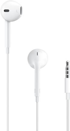 Image du produit Apple EarPods avec télécommande et micro (jack 3,5 mm) (Pas de réduction du bruit, Filaire)