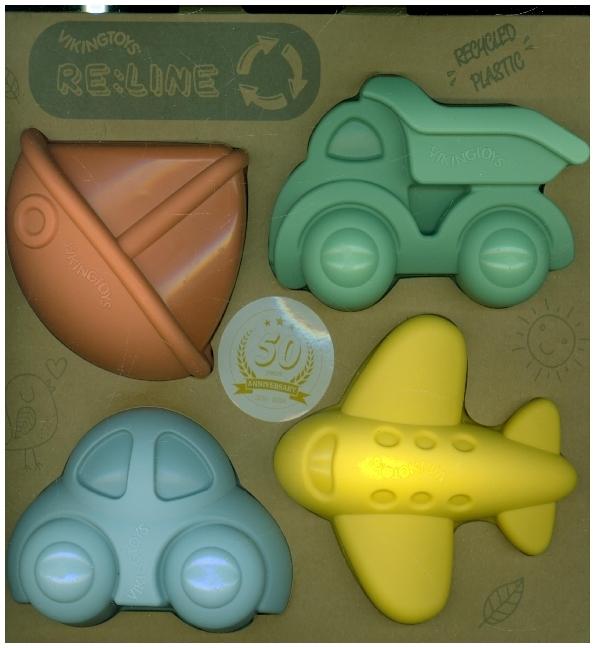 Produktbild Viking Toys Sandformen Fahrzeuge 4teilig auf Karte
