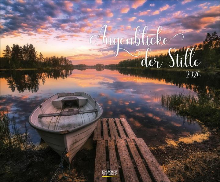 Image du produit Verlag Bildkalender AugenblickeStill 2026, Papierformat: Kein (Pas de)