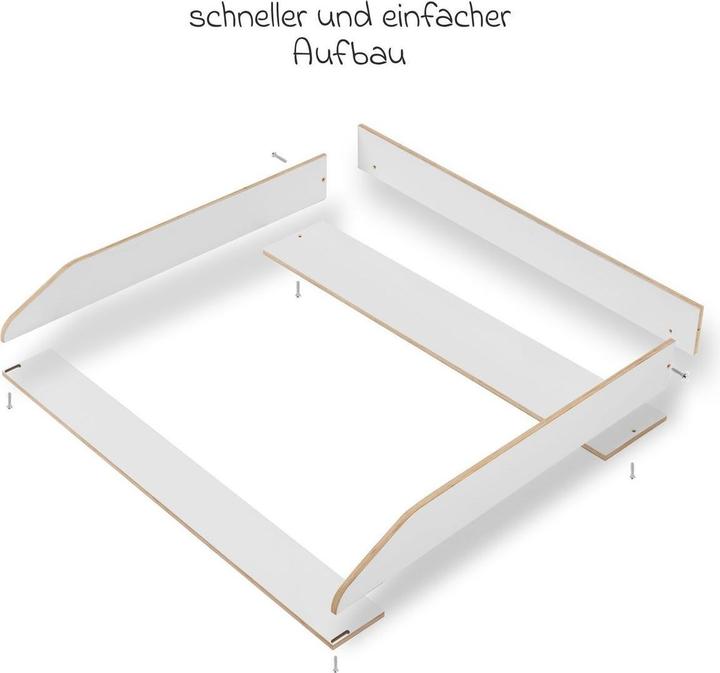 Produktbild jonka Wickel-Set für IKEA Hemnes Kommode inkl.
