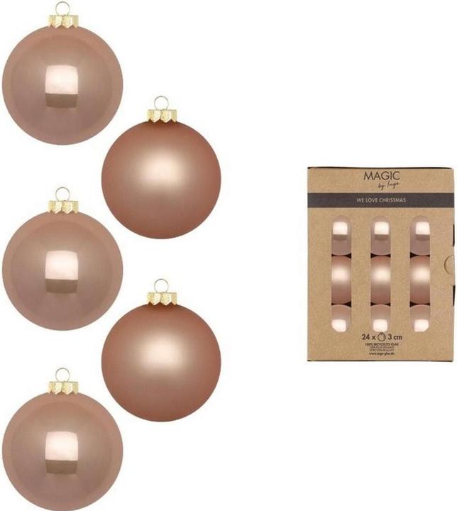 Produktbild Inge’s Glas Christmas Decor Weihnachtskugel (24x)