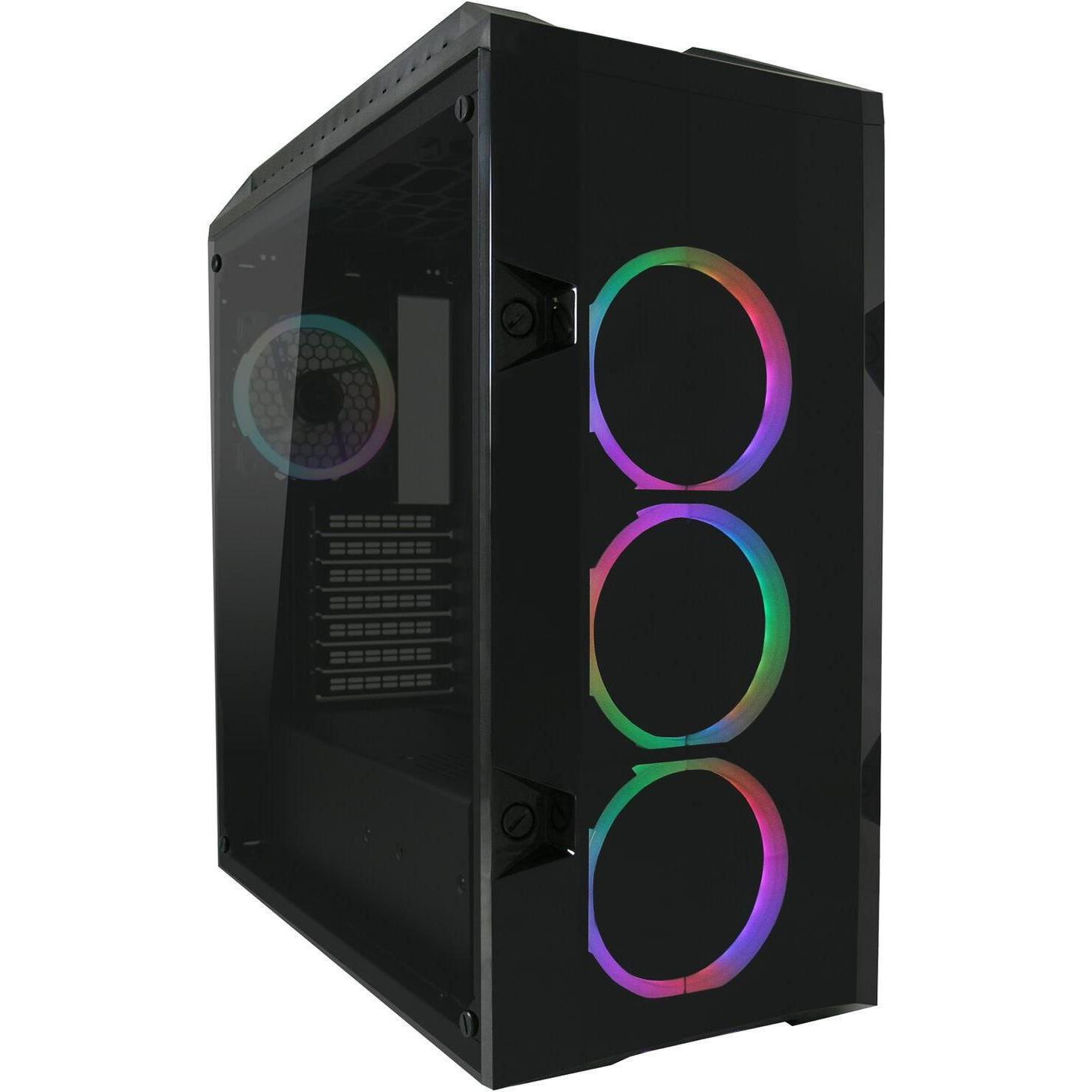 LC-Power Gaming 998B Rambot (ATX, mATX, Mini-ITX), PC Gehäuse, Schwarz