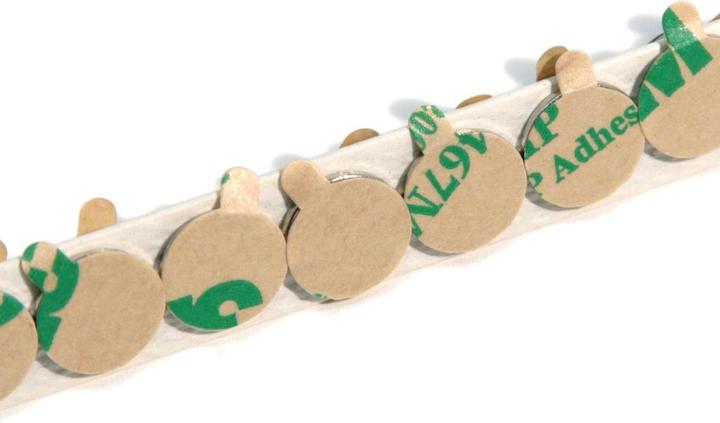 Produktbild Supermagnete Scheibenmagnet selbstklebend (Folie) (20x)