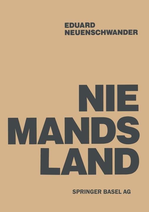 Produktbild Niemandsland (Deutsch, NEUENSCHWANDER, 2014)