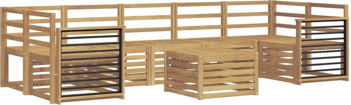 Structure en bois naturel