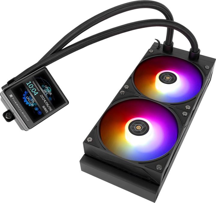 Actual product image Thermalright Kit Watercooling AIO Grand Vision RGB - 240mm (Blanc) (120 mm)