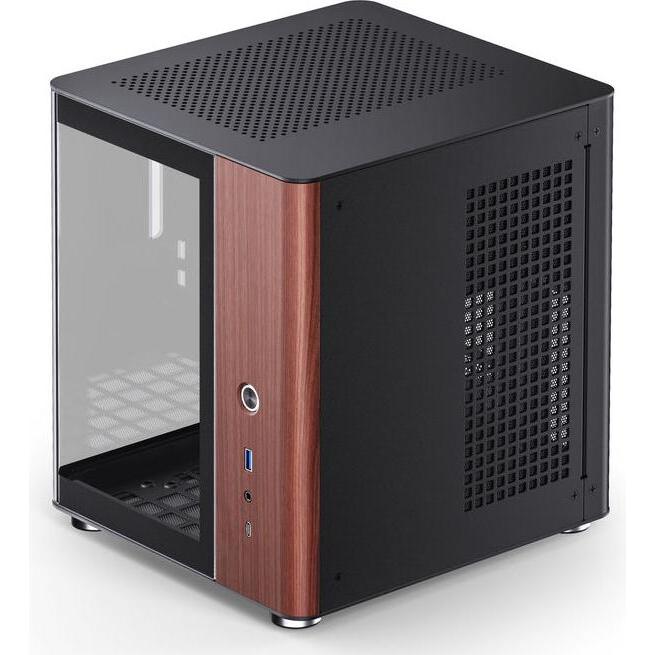 Jonsbo TK-0 (Mini-ITX), PC Gehäuse, Schwarz