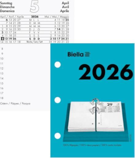 Image du produit Biella Bloc-calendrier perforé petit (Allemand)