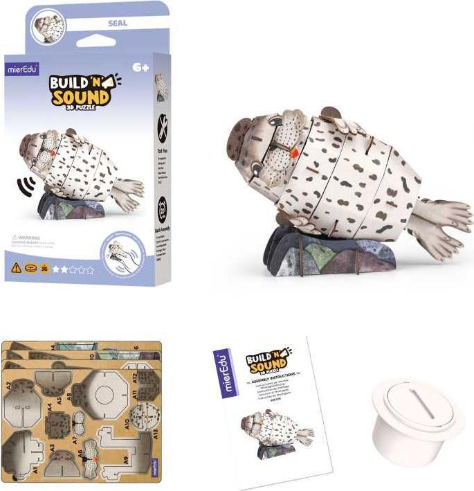Produktbild Robert Kuhn Soundwunder 3D Puzzle. Robbe