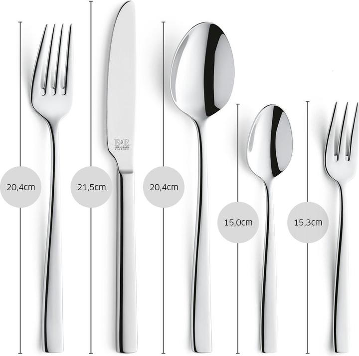 Image du produit Beckmann & Rommerskirchen Set de couverts Leo (60 pcs, Set de couverts)