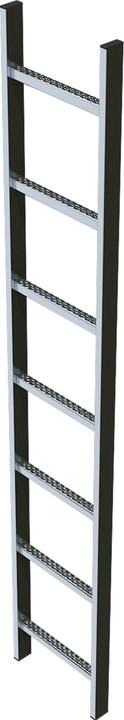 Produktbild Zarges Schachtleiter Edelstahl 4 Sprossen (Gerüst, 112 cm)