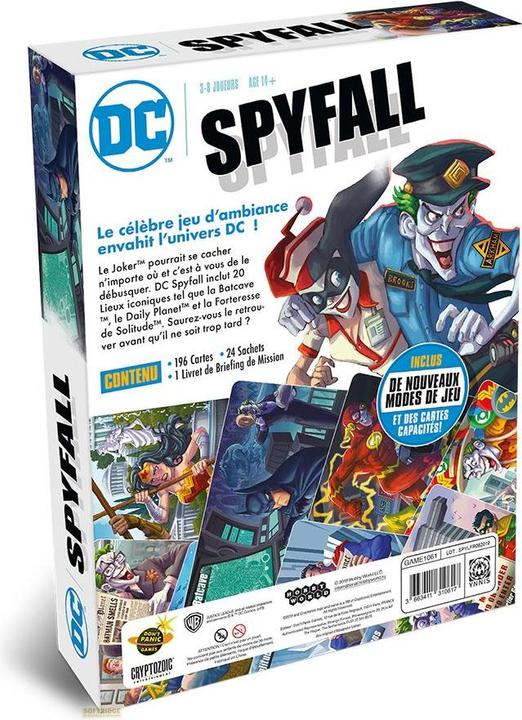 Immagine prodotto Don't Panic Games Spyfall (Francese, 3 - 8 Giocatori)