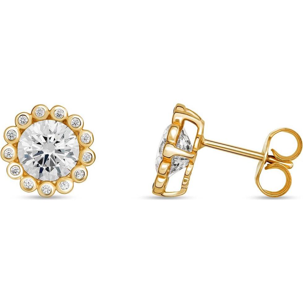Favs, Ohrringe, Ohrstecker, (375er Gelbgold)