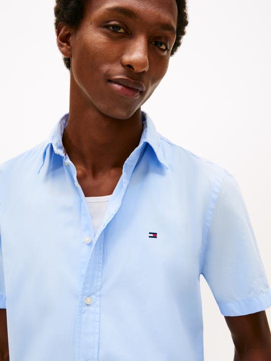 Actual product image Tommy Hilfiger Core Flex Poplin Solid S/S Shirt (S)