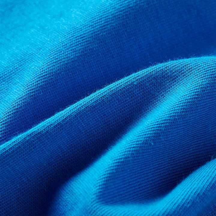 Immagine prodotto vidaXL Camicia da bambino a maniche lunghe blu cobalto 104,Materiale: 100 (104)