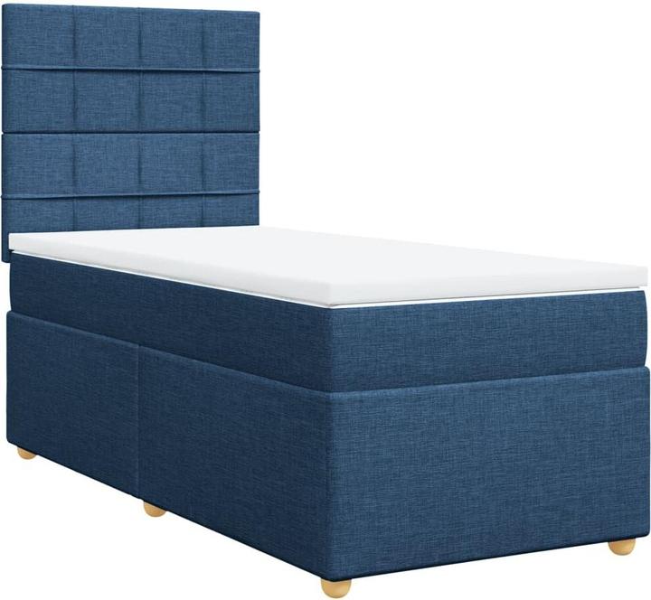 Produktbild VidaXL Bo x springbett mit Matratze 80 x 200 cm Stoff (80 x 200 cm)