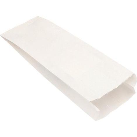 Papstar Papierfaltenbeutel, Maáe: (B)130 x (T)70 x (H)280 mm (1000x) (11533)