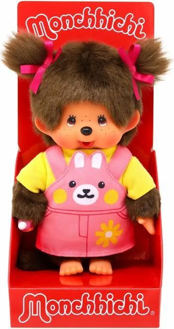 Image du produit Magni Monchhichi Plüschfigur Animal Dress Bunny Girl 20cm