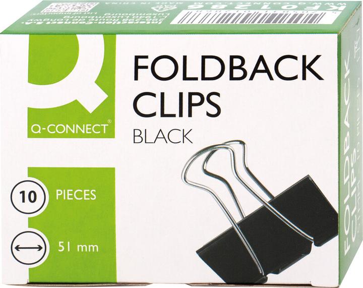 Produktbild Q-Connect Foldback Clips (1 x)
