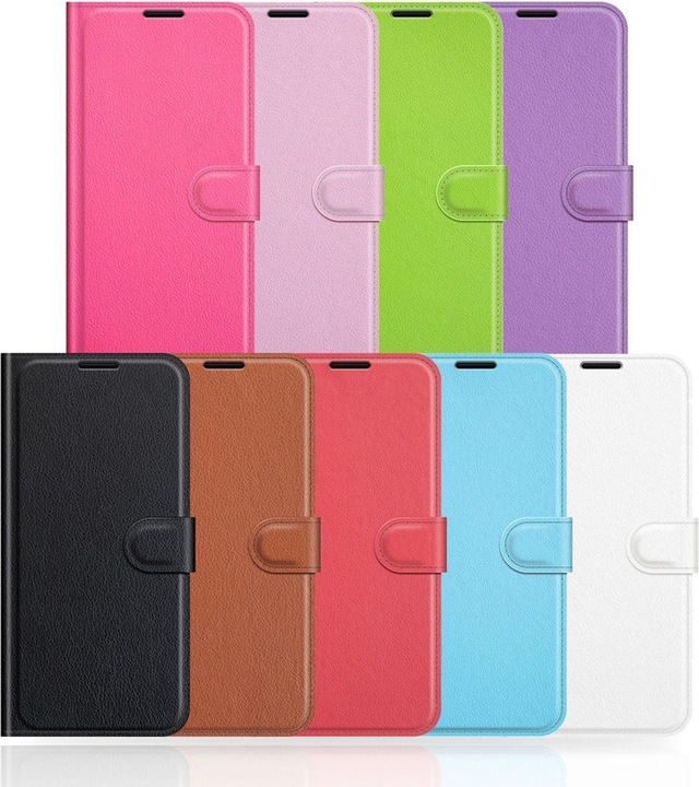 Actual product image König Design Case Mobile Protection for ZTE Blade A31 Case Flip Cover Case Cover Bumper Pink (ZTE Blade A31)