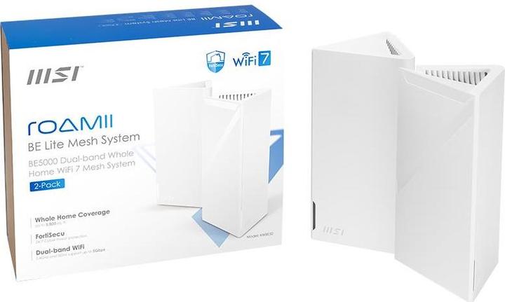 Produktbild MSI Roamii Be Lite Wifi 7 Mesh System 2 Pack