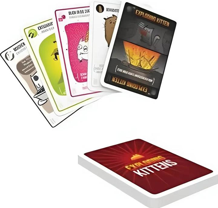 Actual product image Exploding Kittens EXKD0045 - : Grab & Game (German, 2 - 4 Players)