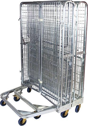 Produktbild kaiserkraft Antidiebstahl-Rollbehälter, nestbar (500 kg)