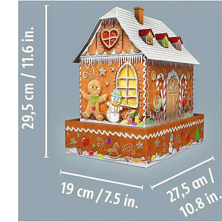 Immagine prodotto Ravensburger Casa di pan di zenzero di notte (216 pezzi)