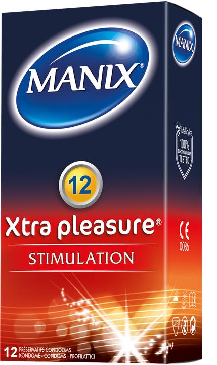 Actual product image Manix Xtra pleasure (12 pcs.)