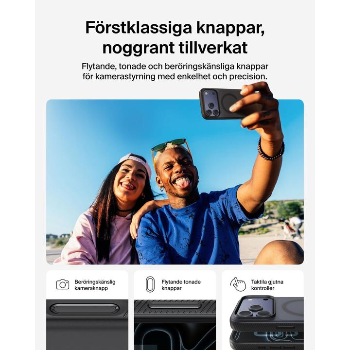 Actual product image Belkin Grip magn. Schutzhülle iPhone 17 ProMax schw.MSA036hqBK (Apple iPhone 17 Pro Max)