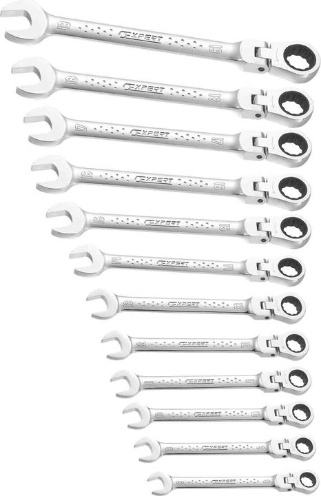 Actual product image Expert by Facom 12 PC Flexible Ratcheting Wrench Set