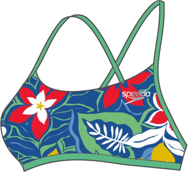 Image du produit Speedo Allover Cross Back Crop Top