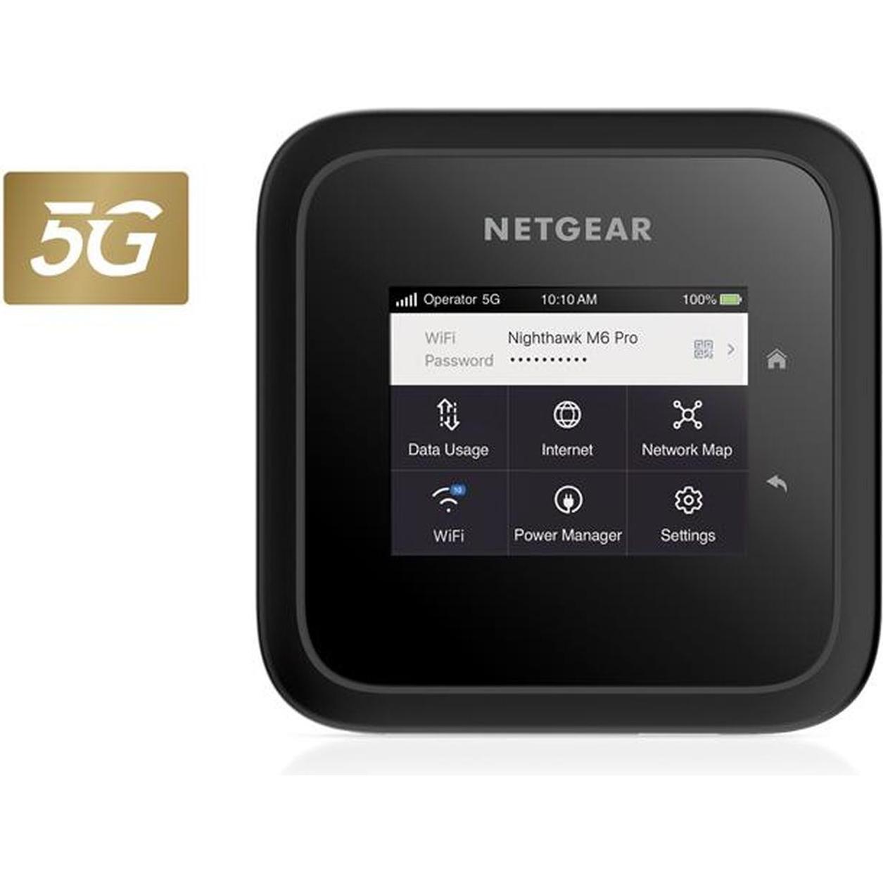 Netgear Nighthawk M6 Pro Mobile Router, Router, Schwarz
