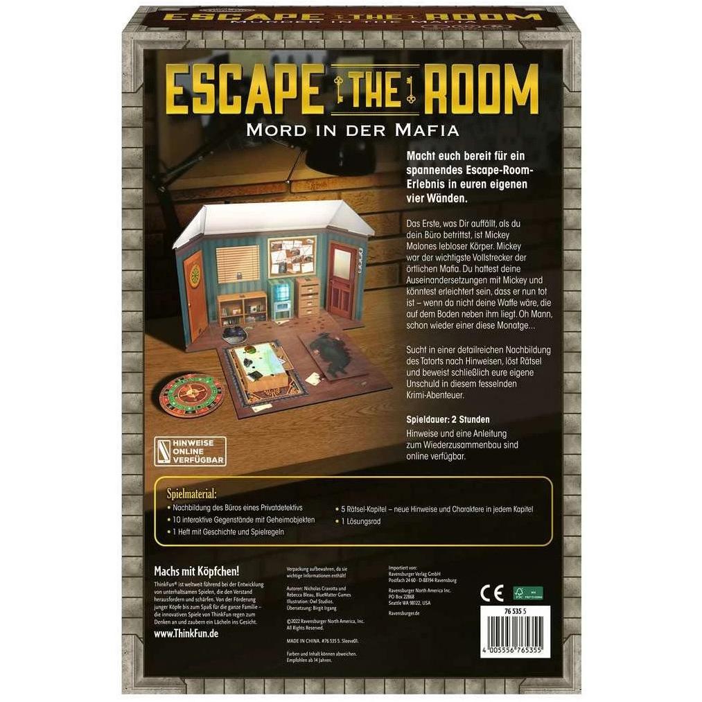 Thumbnail - Thinkfun Escape the Room - Mord in der Mafia (Deutsch)