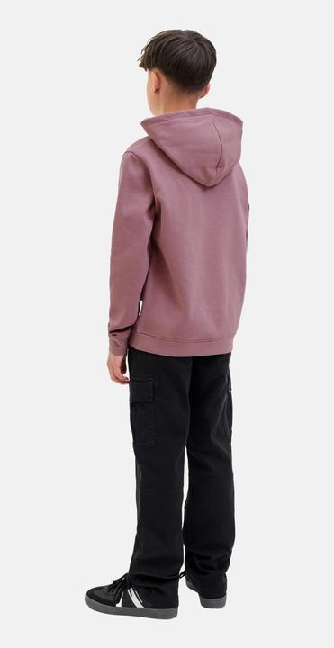 Actual product image Jack & Jones Jcotier Front Print Sweat Hood Sn Jnr (176)