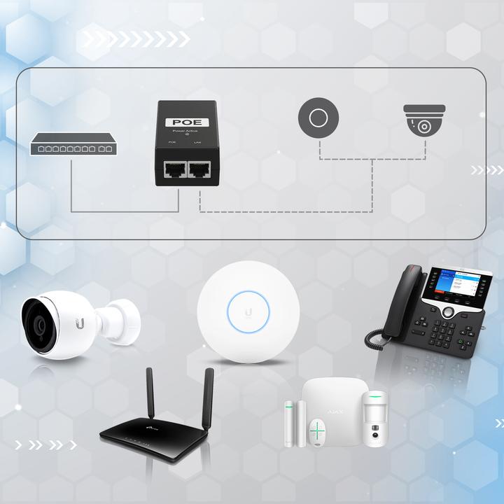 Produktbild Extralink EX.14169 power adapter/inverter Indoor Black (24 W)