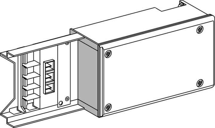 Produktbild Schneider Electric SE KNA63AB4 Endeinspeisekasten, f.63A+40A (Verteiler)