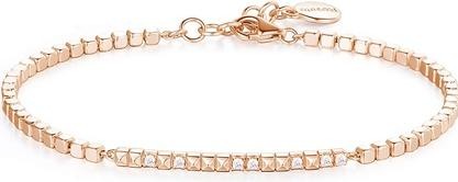 Actual product image Rosato A suitable bronze bracelet with Cubica zircons RZB033 (L) (Bronze)