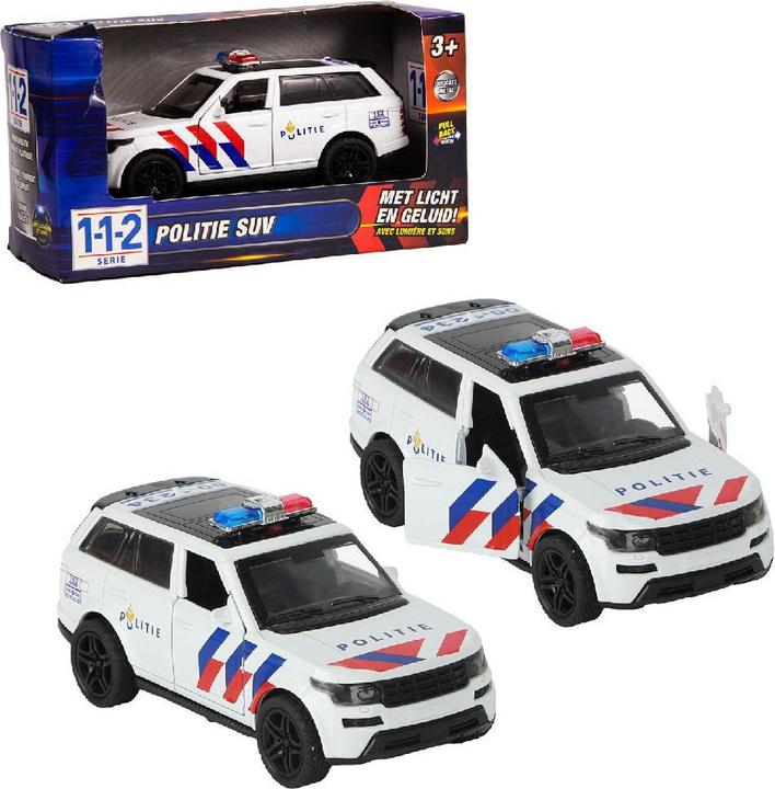 Produktbild Van der Meulen 112 Polizeiauto SUV 1:36 Mit Licht+Sound