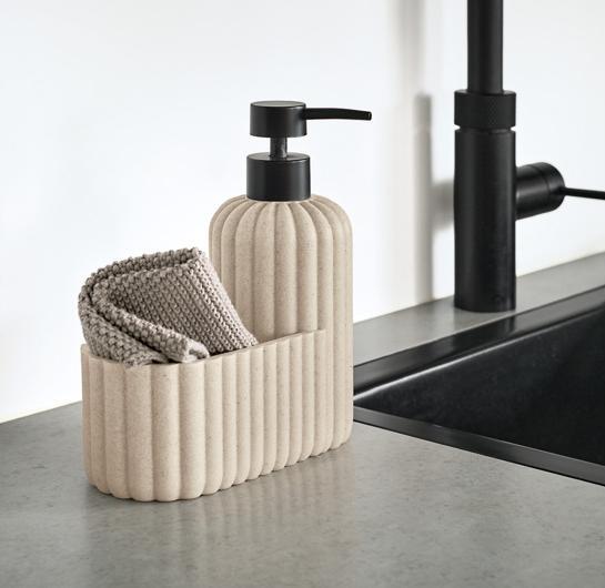 Actual product image Zeller Present Spülbecken-Organizer Polyresin 17x8x19 cm