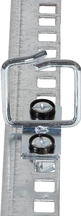 Productafbeelding LogiLink Kabelmanagementbeugel 40 x 40 mm voor 19" kasten, 2 stuks
