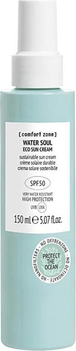 Comfort Zone WATER SOUL eco sun cream SPF50 150 ml (Suntan cream, SPF 50, 150 ml)