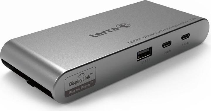 Wortmann TERRA Y MOBILE Dockingstation 770 USB-C Dual Display mit Kabel zu Lade-/Dockingstation (USB-C)