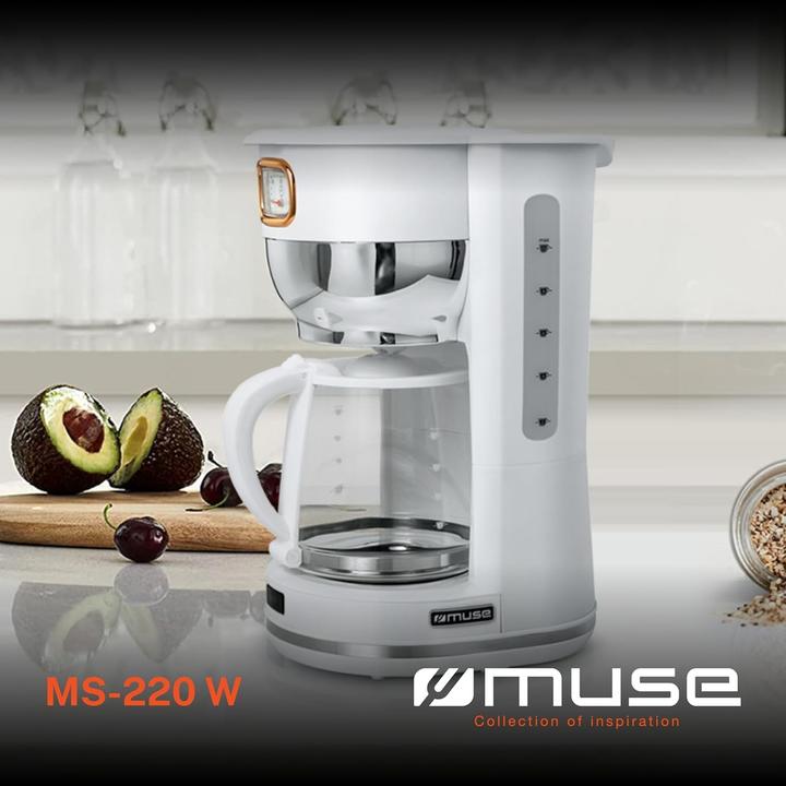 Actual product image Muse MS220 W Coffee Maker white