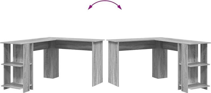 Immagine prodotto vidaXL Eck-Schreibtisch (113.50 x 140 x 75 cm)