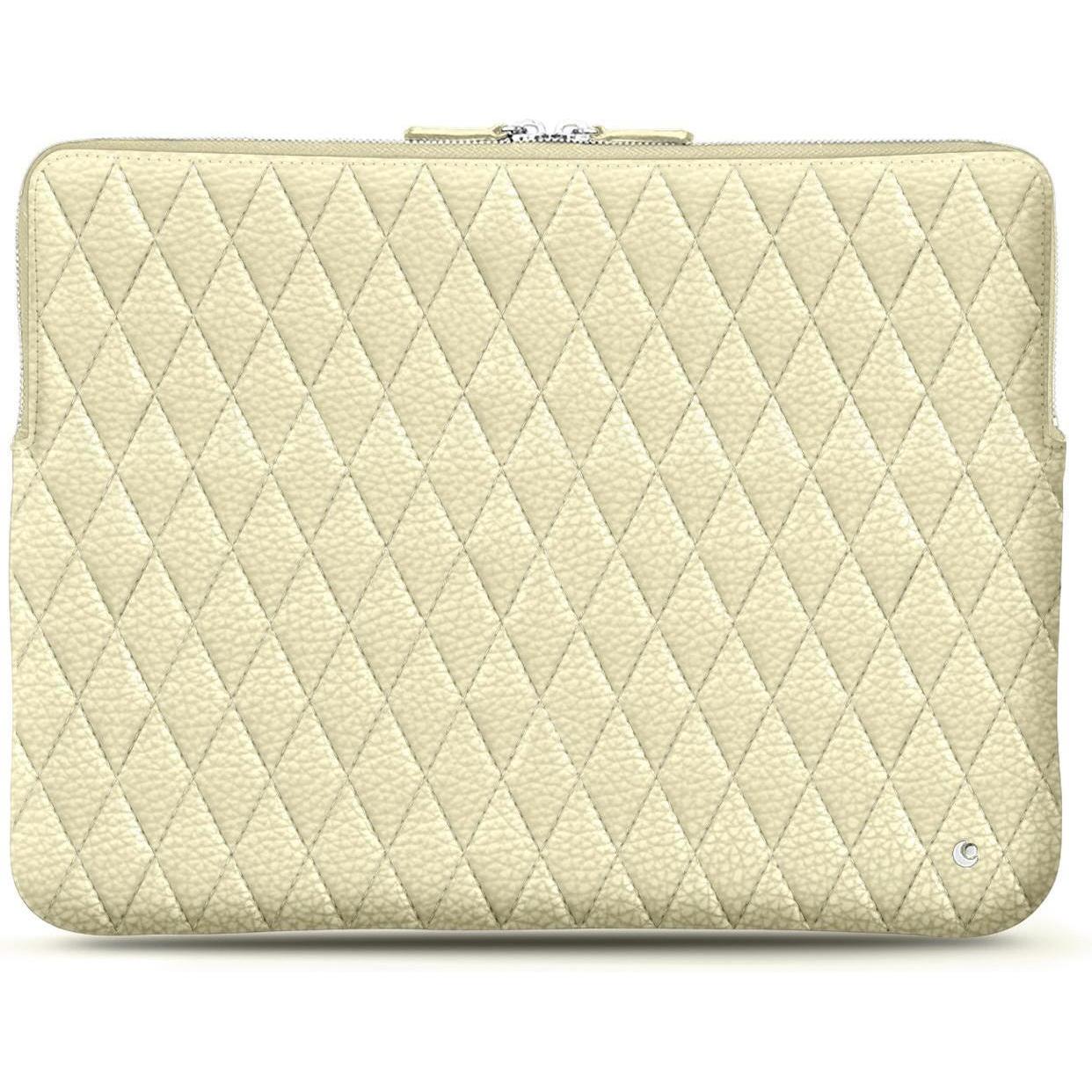 Noreve Lederhülle, Notebooktasche, Weiss