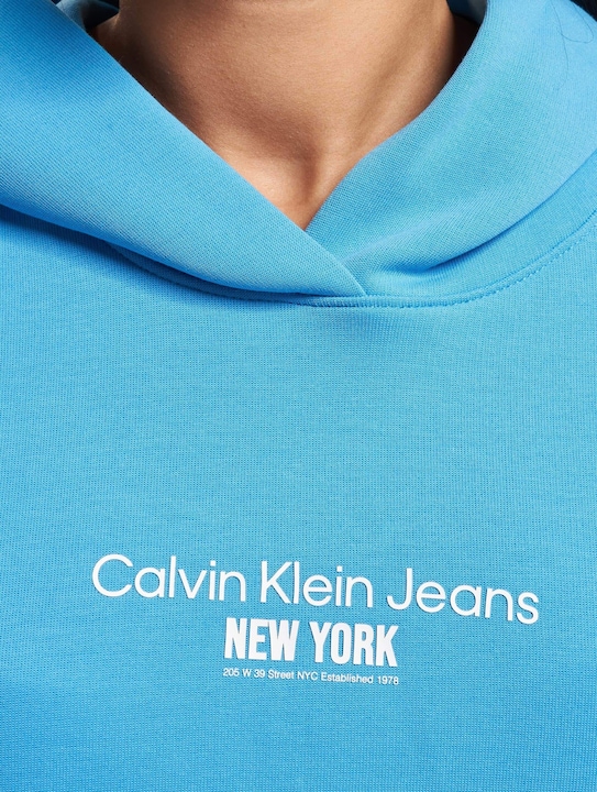 Produktbild Calvin Klein Jeans Rib Insert Interlock Hoodie - 89179 (M)