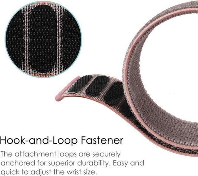 Actual product image MU Classic Loop Series Nylon Replacement Bracelet (22 mm, Nylon)