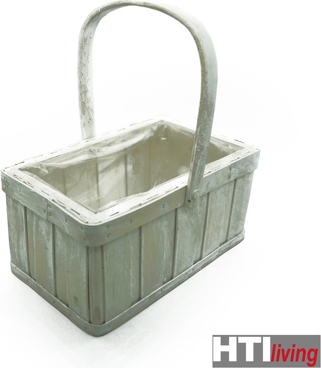 Actual product image HTI-Living Plant Basket White (25.50 x 28 cm)