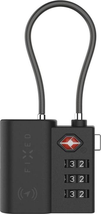 Actual product image Fixed Smart Location Vorhängeschloss, schwarz (Apple)